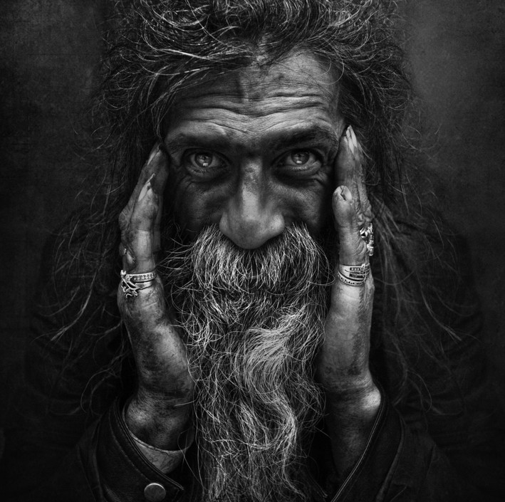 Портреты бездомных. Фото: Lee Jeffries