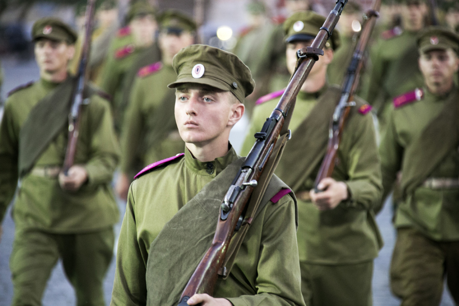 Реконструкторы военно-исторических клубов