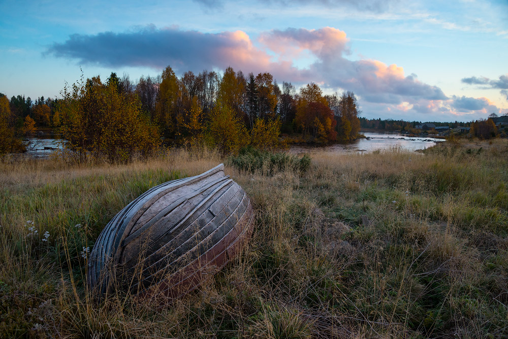 Поморская деревня Поньгома. Карелия. Фото: Иван Дементиевский 